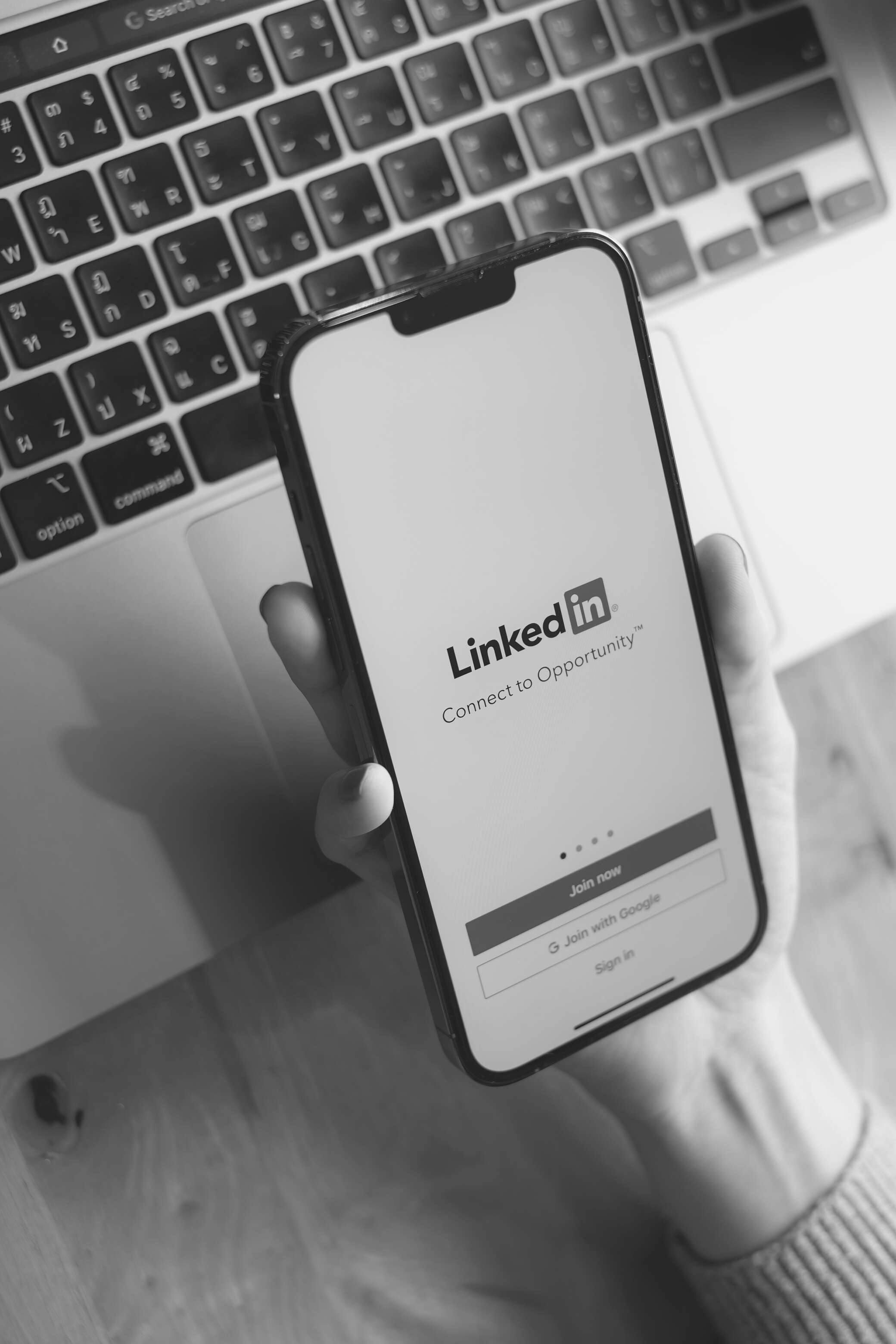 CHIANG MAI, THAILAND: OCT 18, 2021: LinkedIn Logo on Phone Screen. LinkedIn Is a Social Network for Search and Establishment of Business Contacts. It Is Founded in 2002.